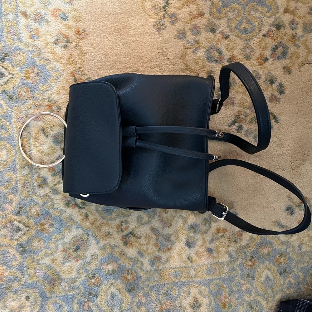 Black mini backpack Add to bundle for free